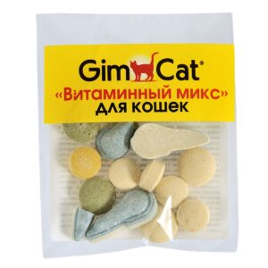Вітаміни GimCat для котів купить Івано-Франківськ Вітамінний мікс купить Івано-Франківськ 12 таб