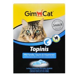 Вітаміни GimCat для котів купить Івано-Франківськ Topinis з форелью купить Івано-Франківськ 180 таб/220 г