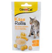 Ласощі GimCat для котів купить Івано-Франківськ Kase-rollis сирні ролики купить Івано-Франківськ 80 таб/40 г