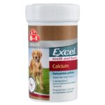 Вітаміни для собак 8in1 Excel Calcium з кальцієм і фосфором купить Івано-Франківськ 155 таб
